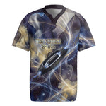 Neith Egyptian Rugby Jersey Goddess Mother of All Cosmic Threads