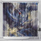 Neith Egyptian Shower Curtain Goddess Mother of All Cosmic Threads