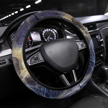 Neith Egyptian Steering Wheel Cover Goddess Mother of All Cosmic Threads