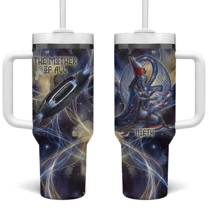 Neith Egyptian Tumbler With Handle Goddess Mother of All Cosmic Threads