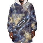 Neith Egyptian Wearable Blanket Hoodie Goddess Mother of All Cosmic Threads