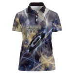 Neith Egyptian Women Polo Shirt Goddess Mother of All Cosmic Threads