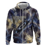 Neith Egyptian Zip Hoodie Goddess Mother of All Cosmic Threads