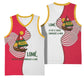 Lome Togo Basketball Jersey - Sailboat and Sunset Where the Sun Kisses the Sea TS04