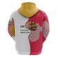 Lome Togo Hoodie - Sailboat and Sunset – Where the Sun Kisses the Sea