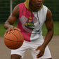 Lome Togo Sleeveless Hoodie - Sailboat and Sunset – Where the Sun Kisses the Sea - African Pride