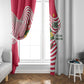 Lome Togo Window Curtain - Sailboat and Sunset – Where the Sun Kisses the Sea