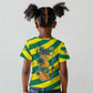 Lome Togo Sunset Kid T shirt - Palm Trees and Ocean Embrace Design