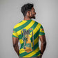 Lome Togo Sunset T shirt - Palm Trees and Ocean Embrace Design