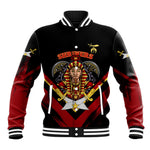 Noble Shriners Baseball Jacket Masonic Egyptian Pharaoh Scimitar Emblem