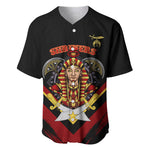 Noble Shriners Baseball Jersey Masonic Egyptian Pharaoh Scimitar Emblem
