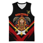 Noble Shriners Basketball Jersey Masonic Egyptian Pharaoh Scimitar Emblem
