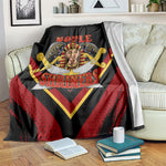 Noble Shriners Blanket Masonic Egyptian Pharaoh Scimitar Emblem