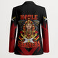 Noble Shriners Blazer Masonic Egyptian Pharaoh Scimitar Emblem