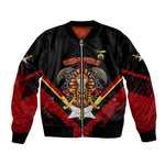 Noble Shriners Bomber Jacket Masonic Egyptian Pharaoh Scimitar Emblem