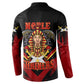 Noble Shriners Button Sweatshirt Masonic Egyptian Pharaoh Scimitar Emblem