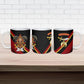 Noble Shriners Ceramic Mug Masonic Egyptian Pharaoh Scimitar Emblem