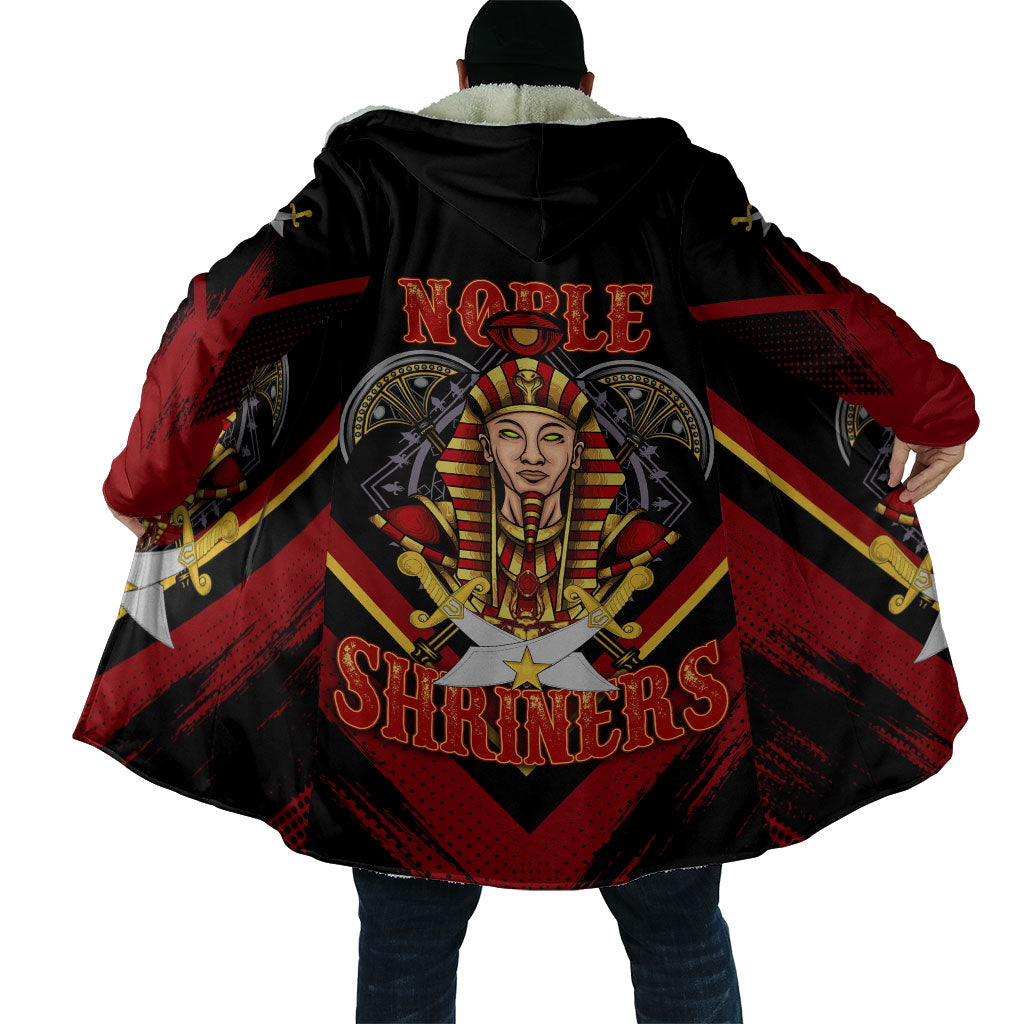Noble Shriners Cloak Masonic Egyptian Pharaoh Scimitar Emblem