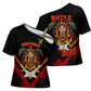 Noble Shriners Cross Shoulder Shirt Masonic Egyptian Pharaoh Scimitar Emblem