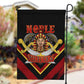 Noble Shriners Garden Flag Masonic Egyptian Pharaoh Scimitar Emblem