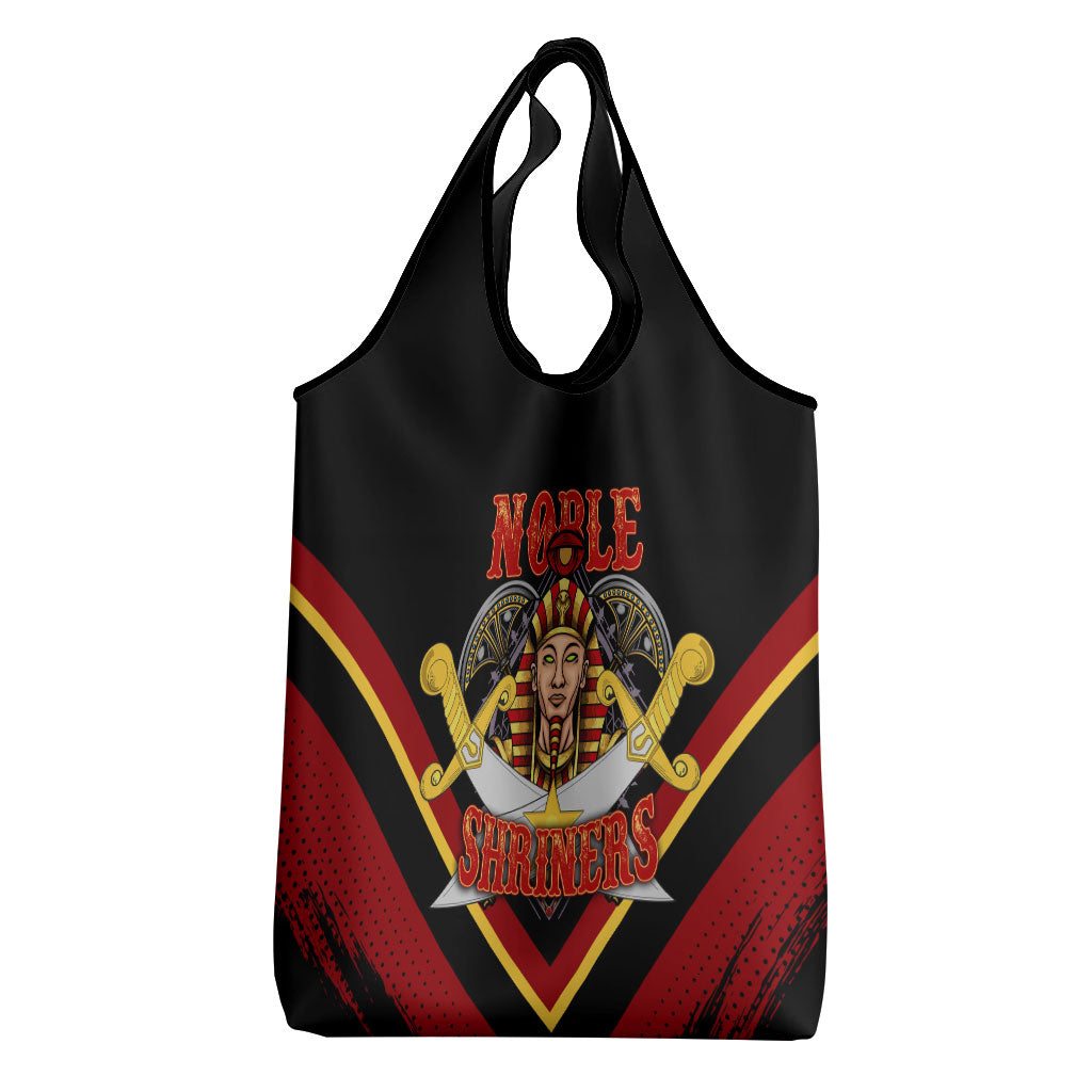 Noble Shriners Grocery Bag Masonic Egyptian Pharaoh Scimitar Emblem