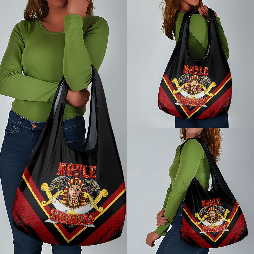 Noble Shriners Grocery Bag Masonic Egyptian Pharaoh Scimitar Emblem