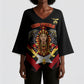 Noble Shriners Kimono Sleeve Blouse Masonic Egyptian Pharaoh Scimitar Emblem