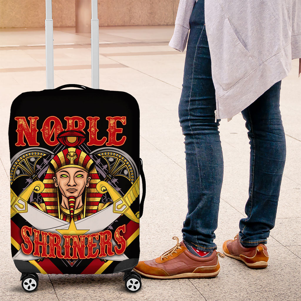 Noble Shriners Luggage Cover Masonic Egyptian Pharaoh Scimitar Emblem