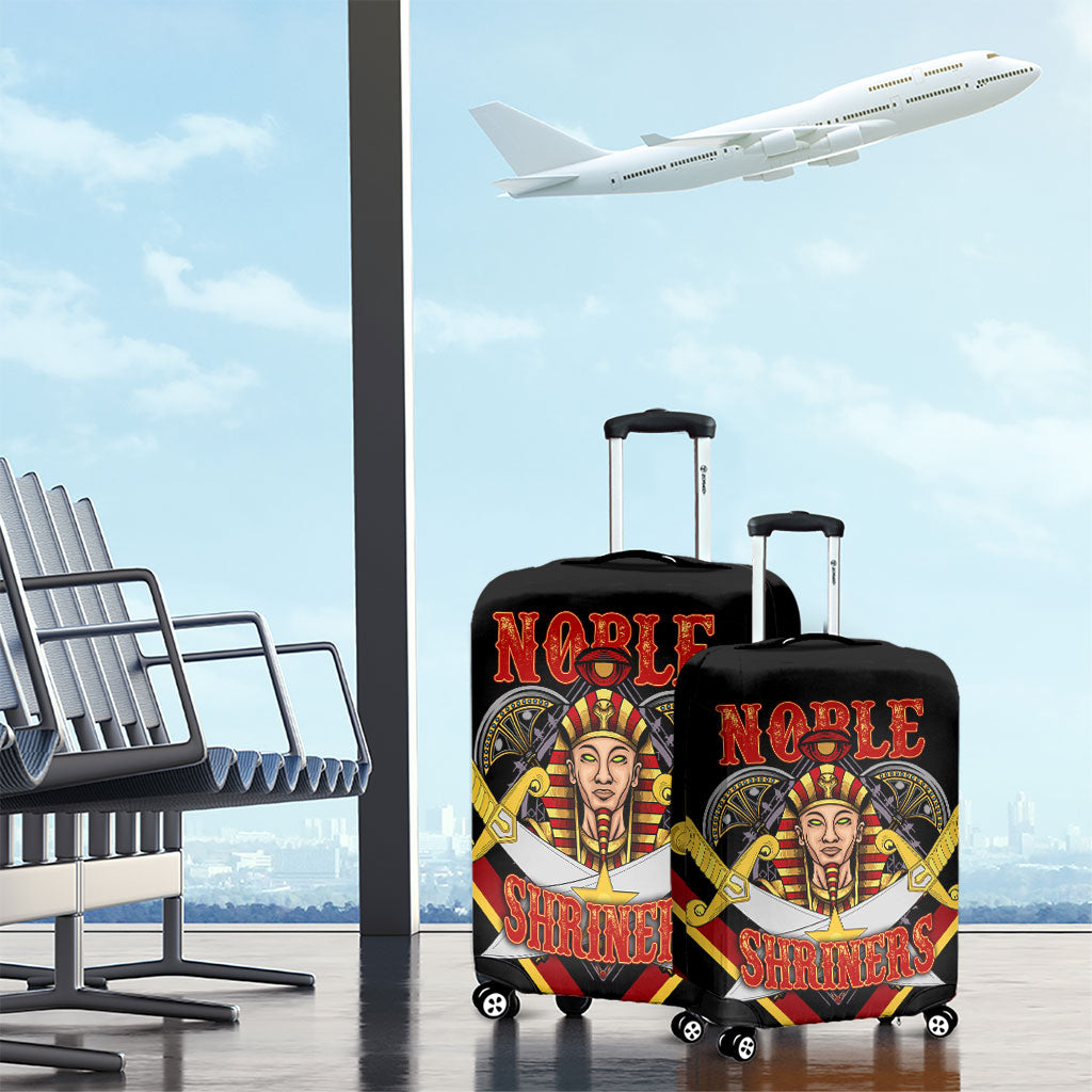 Noble Shriners Luggage Cover Masonic Egyptian Pharaoh Scimitar Emblem