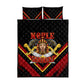 Noble Shriners Quilt Bed Set Masonic Egyptian Pharaoh Scimitar Emblem