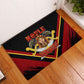 Noble Shriners Rubber Doormat Masonic Egyptian Pharaoh Scimitar Emblem