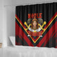 Noble Shriners Shower Curtain Masonic Egyptian Pharaoh Scimitar Emblem