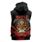 Noble Shriners Sleeveless Zip Hoodie Masonic Egyptian Pharaoh Scimitar Emblem