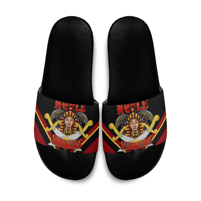 Noble Shriners Slide Sandals Masonic Egyptian Pharaoh Scimitar Emblem