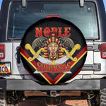 Noble Shriners Spare Tire Cover Masonic Egyptian Pharaoh Scimitar Emblem