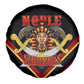 Noble Shriners Spare Tire Cover Masonic Egyptian Pharaoh Scimitar Emblem