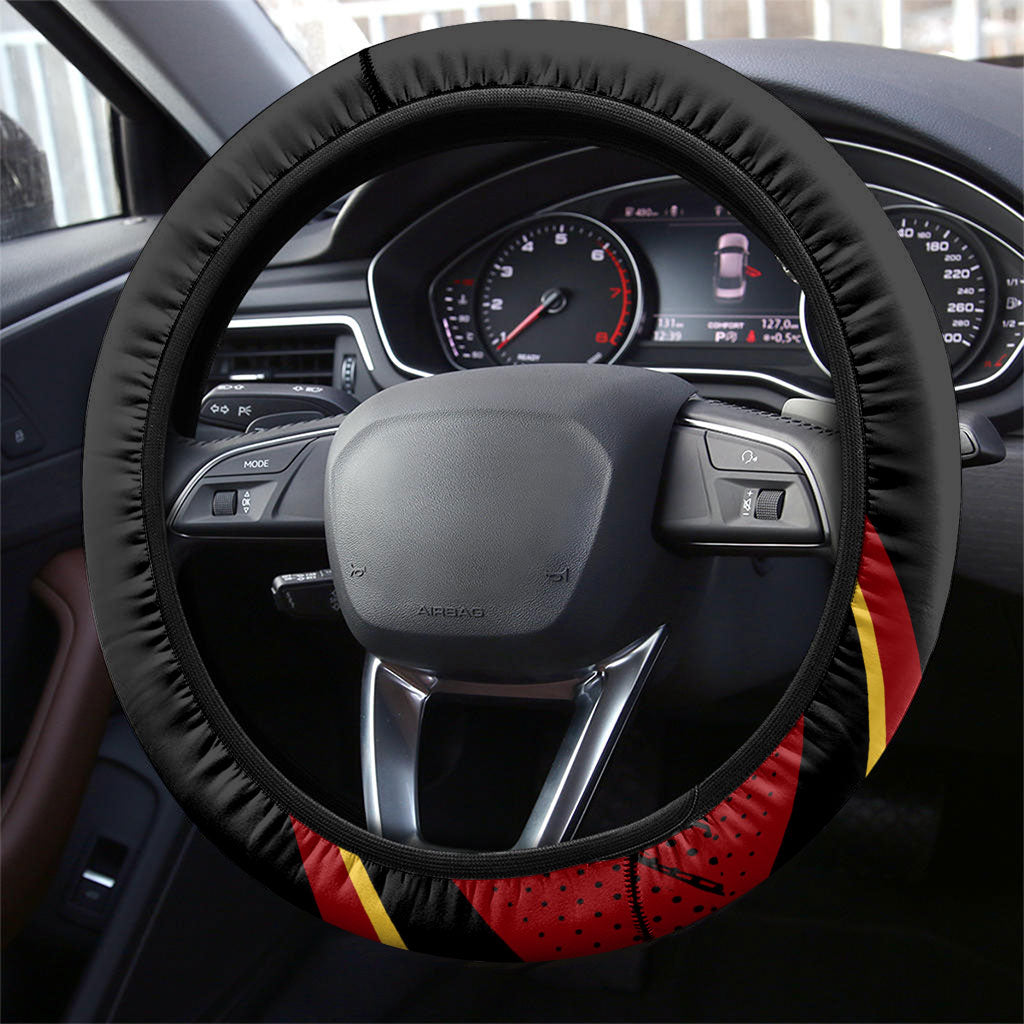 Noble Shriners Steering Wheel Cover Masonic Egyptian Pharaoh Scimitar Emblem
