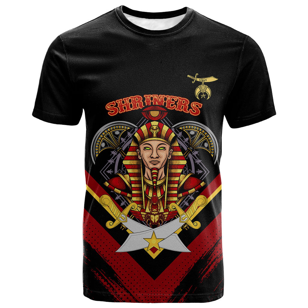 Noble Shriners T shirt Masonic Egyptian Pharaoh Scimitar Emblem