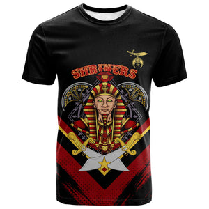 Noble Shriners T shirt Masonic Egyptian Pharaoh Scimitar Emblem