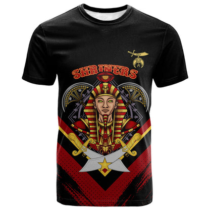 Noble Shriners T shirt Masonic Egyptian Pharaoh Scimitar Emblem
