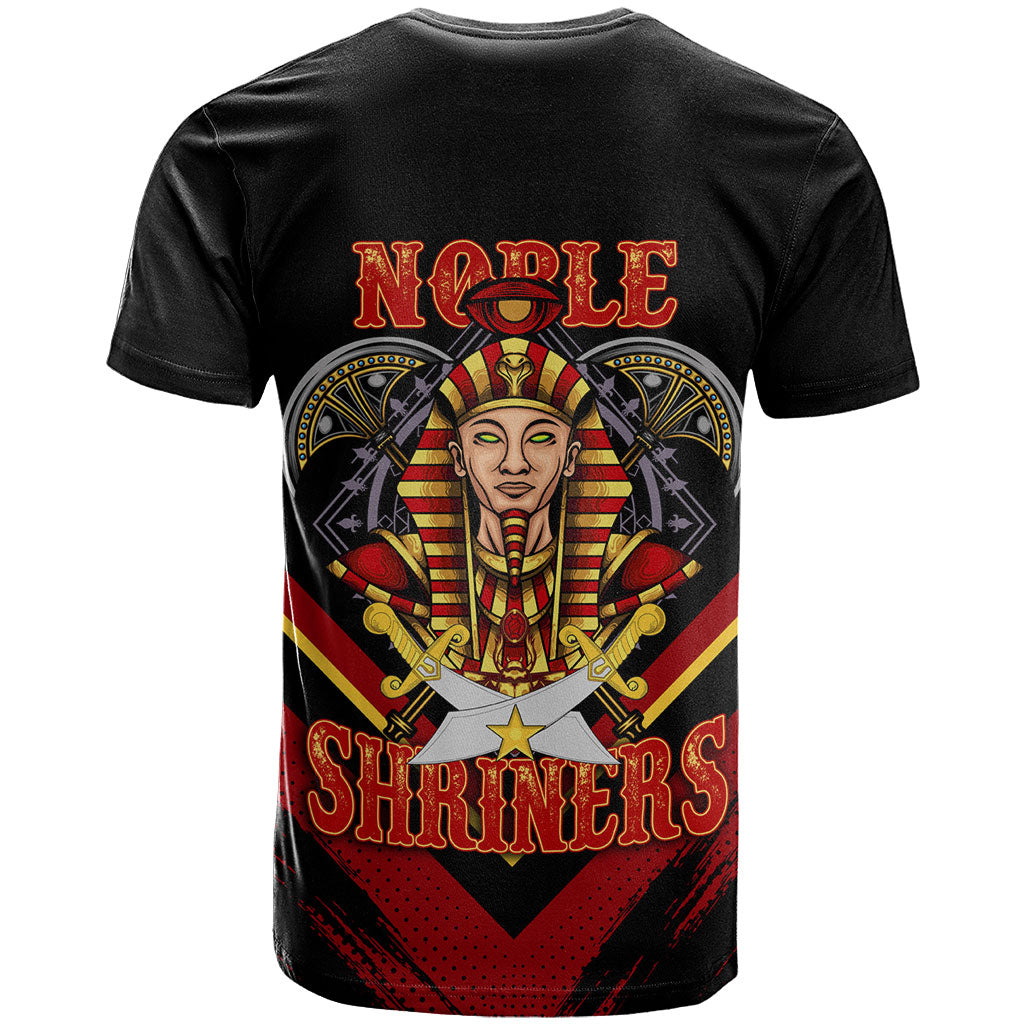Noble Shriners T shirt Masonic Egyptian Pharaoh Scimitar Emblem