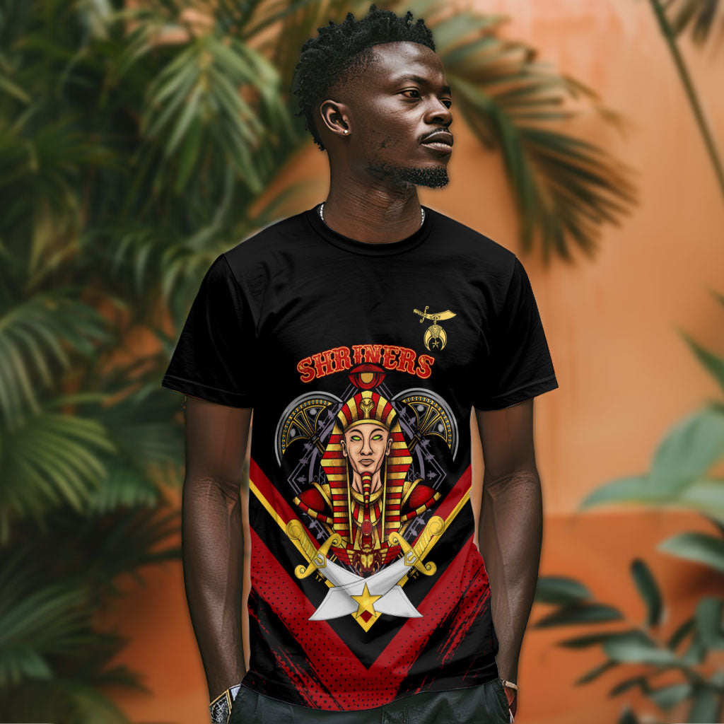 Noble Shriners T shirt Masonic Egyptian Pharaoh Scimitar Emblem