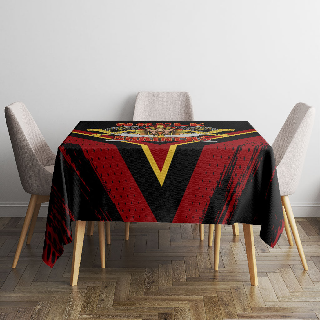 Noble Shriners Tablecloth Masonic Egyptian Pharaoh Scimitar Emblem