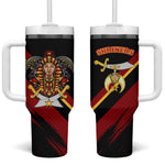 Noble Shriners Tumbler With Handle Masonic Egyptian Pharaoh Scimitar Emblem