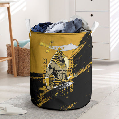 Noble Shriners Laundry Basket Egyptian Pharaoh Warrior - Scimitar Sword