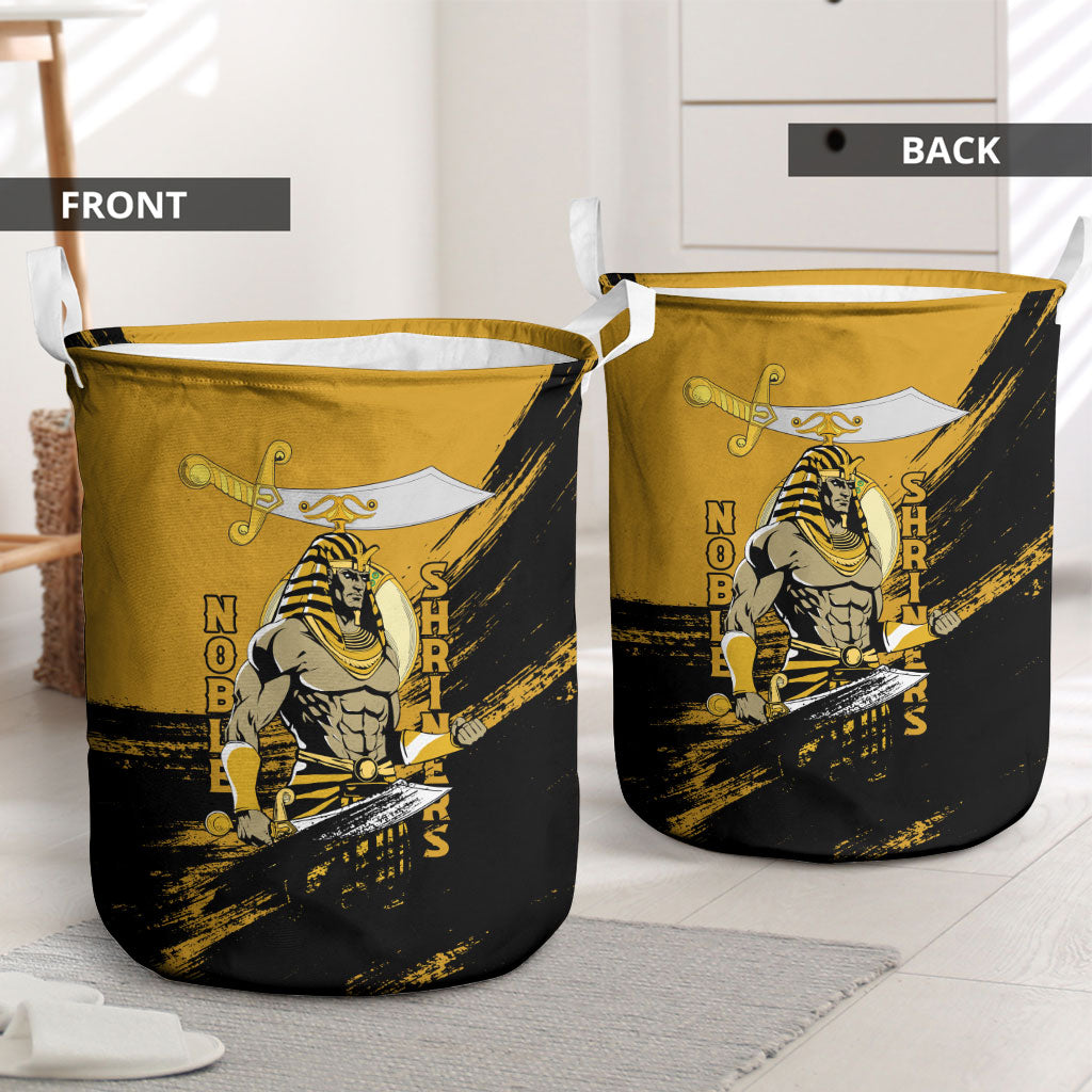 Noble Shriners Laundry Basket Egyptian Pharaoh Warrior - Scimitar Sword