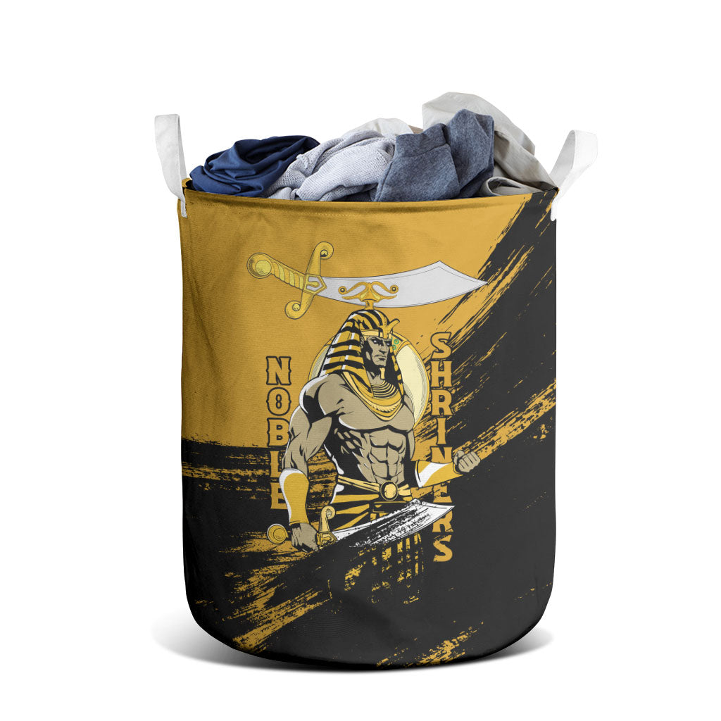 Noble Shriners Laundry Basket Egyptian Pharaoh Warrior - Scimitar Sword