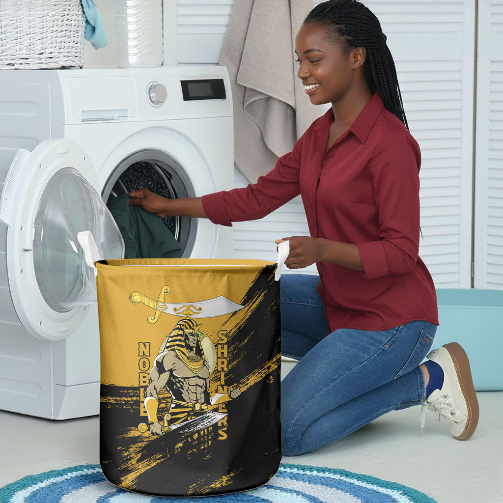Noble Shriners Laundry Basket Egyptian Pharaoh Warrior - Scimitar Sword
