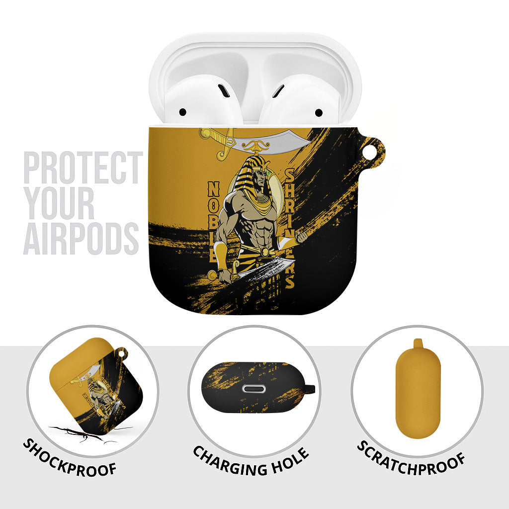 Noble Shriners AirPods Case Egyptian Pharaoh Warrior - Scimitar Sword