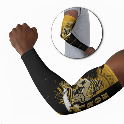 Noble Shriners Arm Sleeves Egyptian Pharaoh Warrior - Scimitar Sword